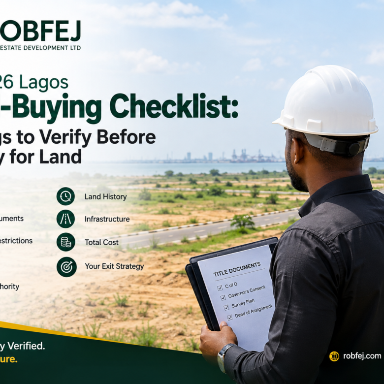 The 2026 Lagos Land-Buying Checklist: 9 Things to Verify Before You Pay for Land